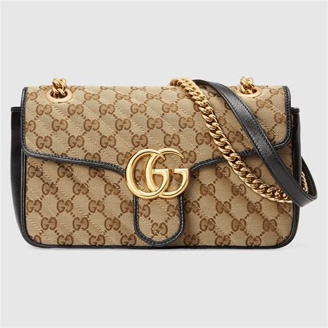 gucci classic monogram bag|Gucci bag symbol.